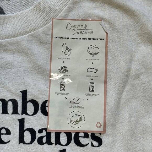 DESERT DREAMER Urban Outfitters Smokey the Bear Beige Recycled Graphic Tee XL - Picture 6 of 6